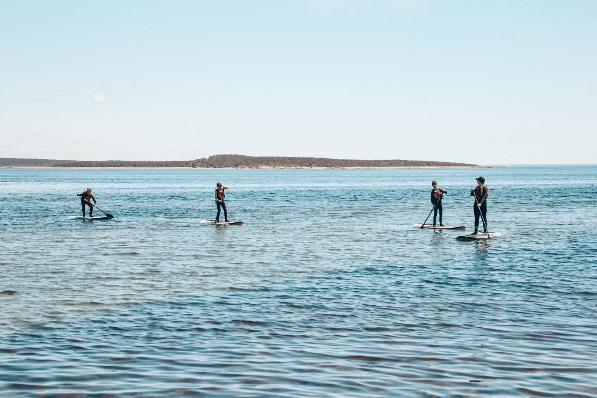 Le camp des petits marins