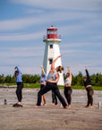 Vinyasa sur une île